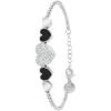 Bracelet Femme So Charm - B2935-ARGENT-BRACELET - Bracelet Coeur Argenté