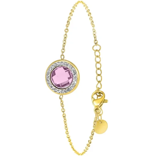 Bracelet Femme So Charm - B2125-ROSE - Bracelet Mode Doré