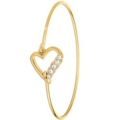 Bracelet Femme So Charm - B040-DORE - Bracelet Coeur Doré
