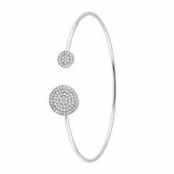 Bracelet Femme So Charm - B1928-BLANC Métal Argent