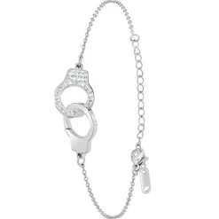 Bracelet Femme So Charm - B2982-ARGENT - Bracelet Menotte Argenté