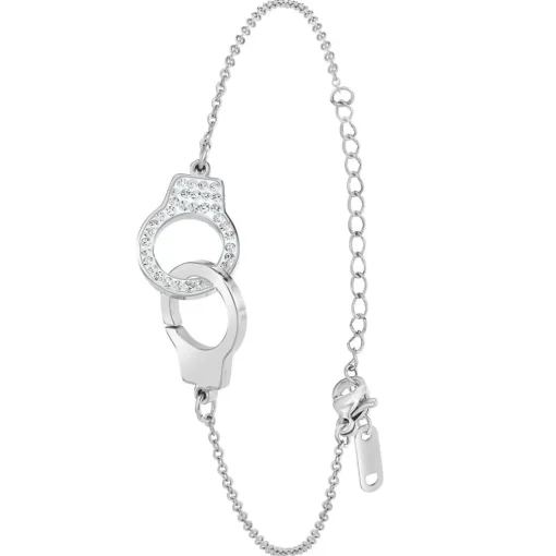 Bracelet Femme So Charm - B2982-ARGENT - Bracelet Menotte Argenté