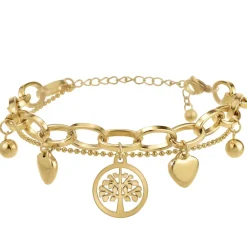 Bracelet Femme So Charm - B3225-DORE - Bracelet Mode Doré