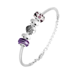 Bracelet Femme So Charm - SB050-113-43-58-43-132 - Bracelet Mode Argenté