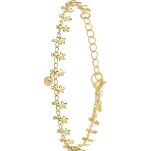Bracelet Femme So Charm - BD3100-DORE-DIAMANT - Bracelet Mode Doré