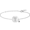 Bracelet Femme So Charm - BD2693-ARGENT-T-DIAMANT - Bracelet Argenté Lettre