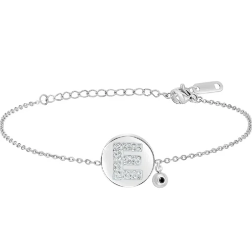 Bracelet Femme So Charm - BD2693-ARGENT-E-DIAMANT - Bracelet Argenté Lettre