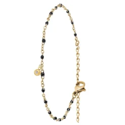 Bracelet Femme So Charm - BD2395-NOIR-DIAMANT - Bracelet Mode Doré
