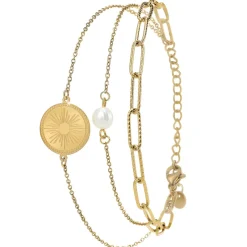 Bracelet Femme So Charm - B3222-DORE - Bracelet Mode Doré