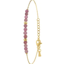 Bracelet Femme So Charm - B4264-TOURMALINE - Bracelet Mode Doré