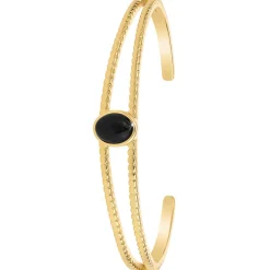Bracelet Femme So Charm - B4237-BLACKONYX - Bracelet Mode Doré