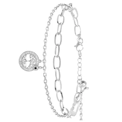 Bracelet Femme So Charm - BD2560-ARGENT-DIAMANT - Bracelet Arbre De Vie