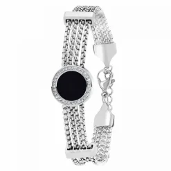 Bracelet Femme So Charm - B2061 Acier Argent