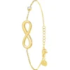 Bracelet Femme So Charm - B3023-DORE - Bracelet Infini Doré