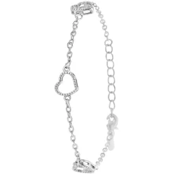 Bracelet Femme So Charm - B2975-ARGENT - Bracelet Coeur Argenté