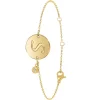Bracelet Femme So Charm - BD2281-DORE-S-DIAMANT - Bracelet Initial Doré