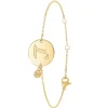 Bracelet Femme So Charm - BD2281-DORE-L-DIAMANT - Bracelet Initial Doré