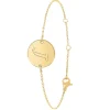 Bracelet Femme So Charm - BD2281-DORE-J-DIAMANT - Bracelet Initial Doré