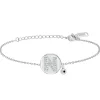 Bracelet Femme So Charm - BD2693-ARGENT-N-DIAMANT - Bracelet Argenté Lettre