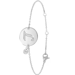 Bracelet Femme So Charm - BD2281-ARGENT-L-DIAMANT - Bracelet Initial Argenté