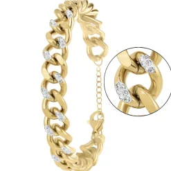 Bracelet Femme So Charm - B3051-DORE - Bracelet Mode Doré