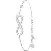 Bracelet Femme So Charm - B3023-ARGENT - Bracelet Infini Argenté