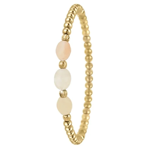 Bracelet Femme So Charm - B4173-ROSE - Bracelet Mode Doré