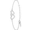 Bracelet Femme So Charm - B2983-ARGENT - Bracelet Coeur Argenté