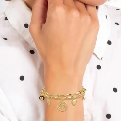 Bracelet Femme So Charm - B3225-DORE - Bracelet Mode Doré