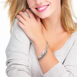 Bracelet Femme So Charm - SB050-15-43-68-43-95 - Bracelet Mode Argenté