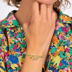 Bracelet Femme So Charm - BS075-DORE - Bracelet Menotte Doré