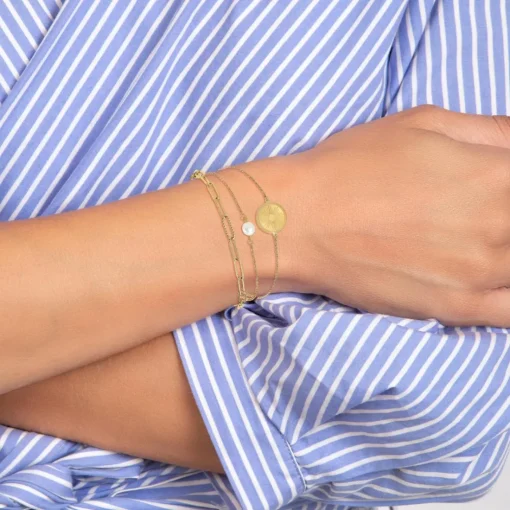 Bracelet Femme So Charm - B3222-DORE - Bracelet Mode Doré