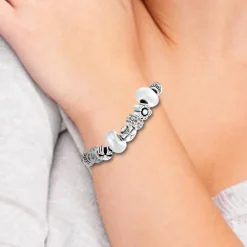 Bracelet Femme So Charm - B1144-BLANC - Bracelet Perle Blanc
