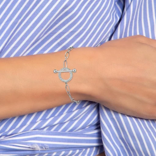 Bracelet Femme So Charm - B3158-ARGENT - Bracelet Mode Argenté