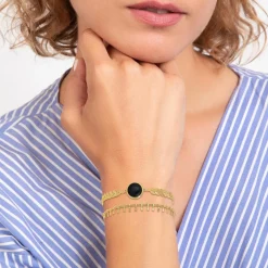 Bracelet Femme So Charm - B3293-DORE - Bracelet Mode Doré