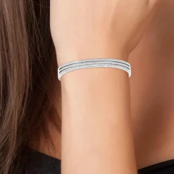 Bracelet Femme So Charm - B2822-ARGENT Acier Argent