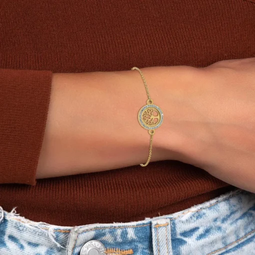 Bracelet Femme So Charm - B3373-DORE - Bracelet Arbre De Vie