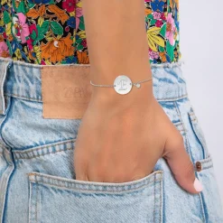Bracelet Femme So Charm - BD2281-ARGENT-E-DIAMANT - Bracelet Initial Argenté