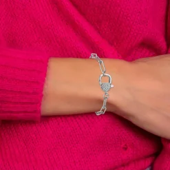Bracelet Femme So Charm - B3045-ARGENT - Bracelet Mode Argenté