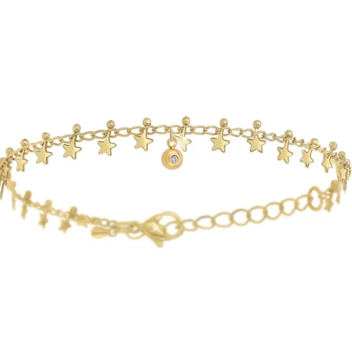 Bracelet Femme So Charm - BD3100-DORE-DIAMANT - Bracelet Mode Doré
