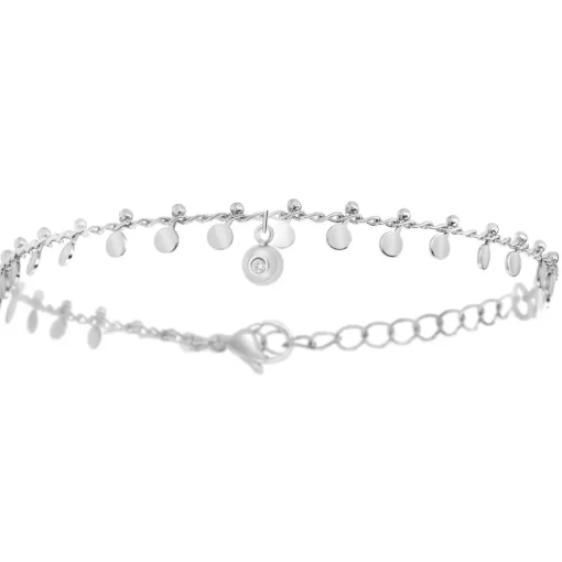 Bracelet Femme So Charm - BD3098-ARGENT-DIAMANT - Bracelet Mode Argenté