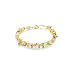 Bracelet Femme Swarovski Gema - 5705808 Plaqué Or Multicolore