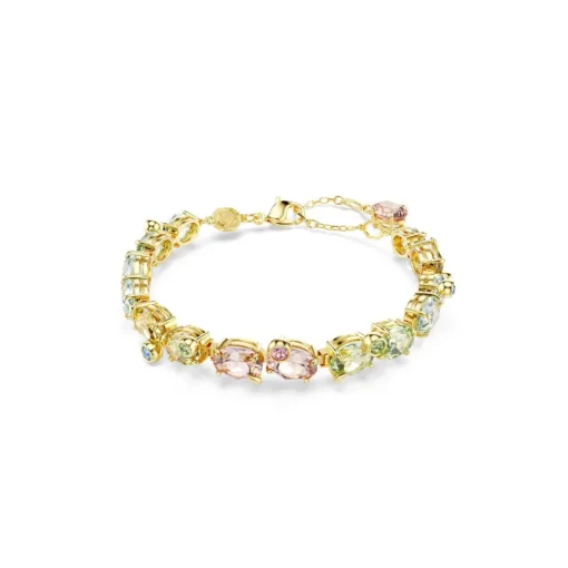 Bracelet Femme Swarovski Gema - 5705808 Plaqué Or Multicolore