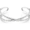 Bracelet Femme Swarovski Hyperbola Cuff - 567762 blanc,argent