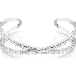 Bracelet Femme Swarovski Hyperbola Cuff - 567762 blanc,argent