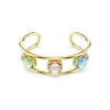 Bracelet Femme Swarovski Chroma - 572164 Plaqué Or Vert