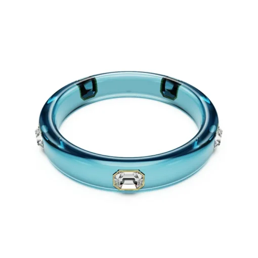 Bracelet Femme Swarovski Dulcis - 57143 Plaqué Or Bleu