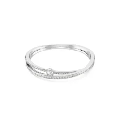 Bracelet Femme Swarovski Hyperbola 5691226 Métal rhodié Oxyde de Zirconium