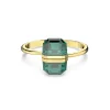 Bracelet Femme Swarovski - 5615109 Métal Vert Doré