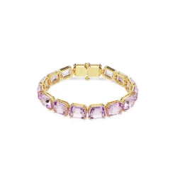 Bracelet Femme Swarovski Milnia - 5720487 Plaqué Or Violet